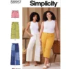 Simplicity Sewing Pattern Misses' and Women's Shorts and Pants (PDF)