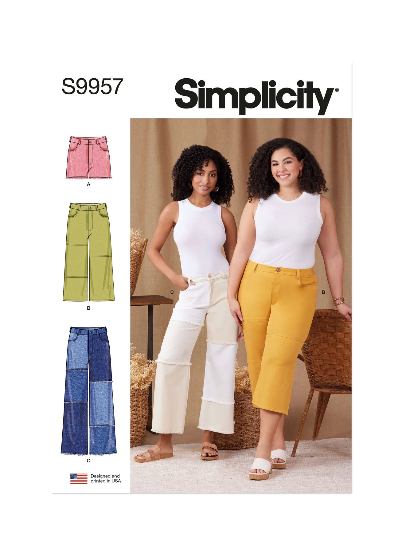 Simplicity Sewing Pattern Misses' and Women's Shorts and Pants (PDF) 1 Simplicity Sewing Pattern Misses' and Women's Shorts and Pants (PDF)