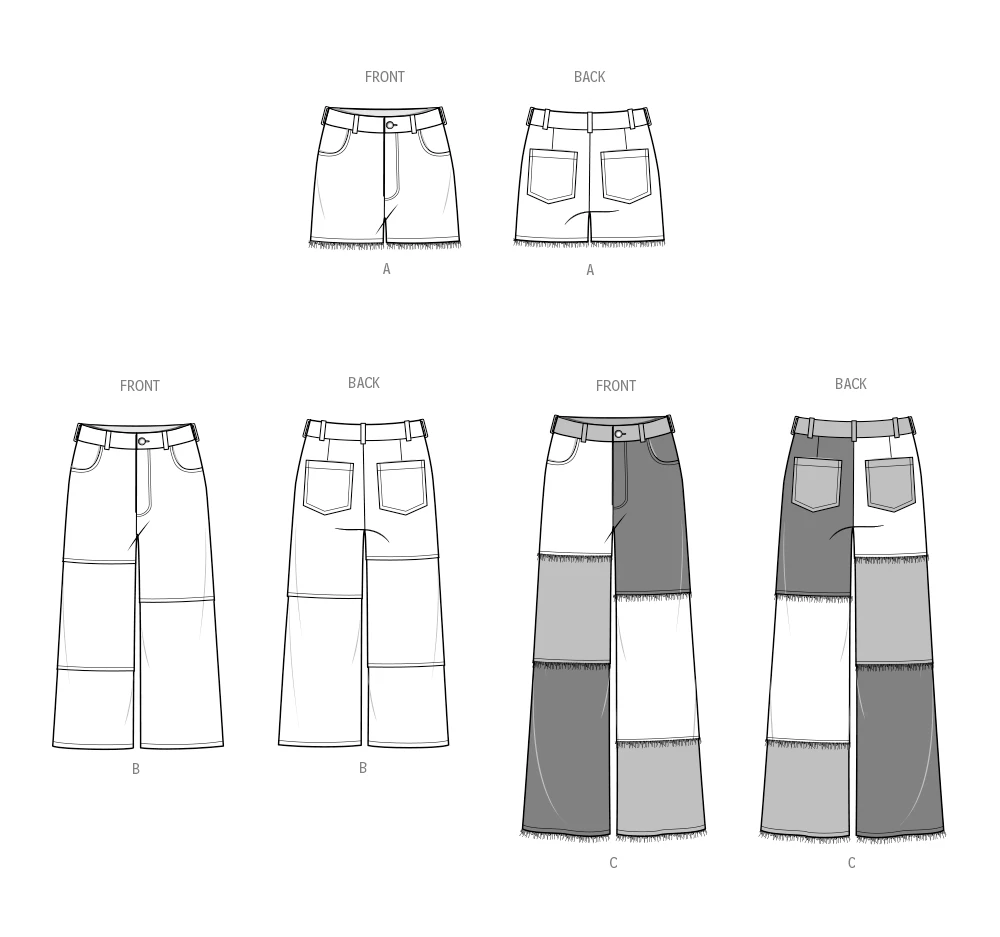 Simplicity Sewing Pattern Misses' and Women's Shorts and Pants (PDF) 11 Simplicity Sewing Pattern Misses' and Women's Shorts and Pants (PDF)