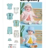 Simplicity Sewing Pattern Babies' Tee-Shirts, Jacket, Pants and Hat 22 Simplicity Sewing Pattern Babies' Tee-Shirts, Jacket, Pants and Hat
