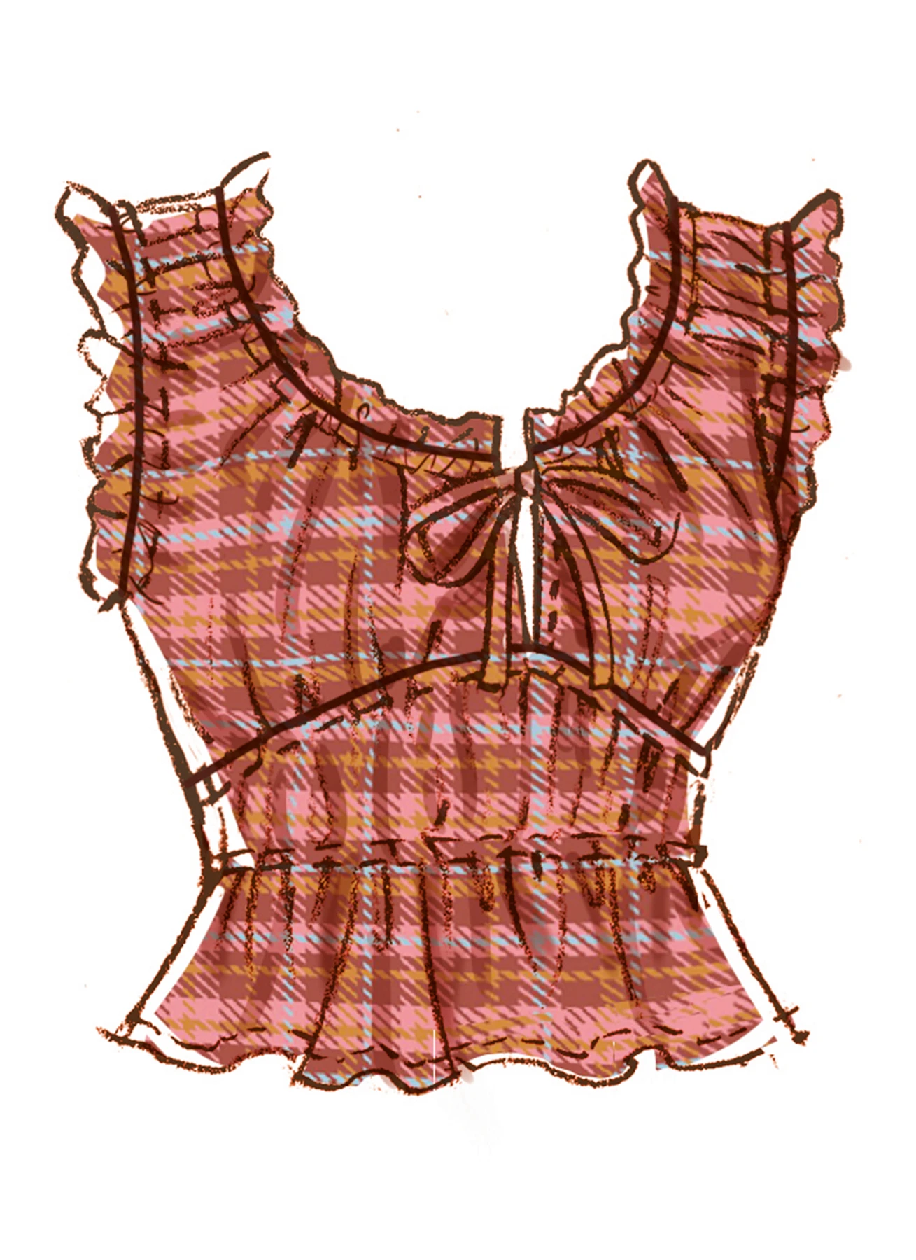 McCall's Sewing Pattern Misses' Lounge Top in Two Lengths, Shorts and Pants (PDF) 3 McCall's Sewing Pattern Misses' Lounge Top in Two Lengths, Shorts and Pants (PDF)