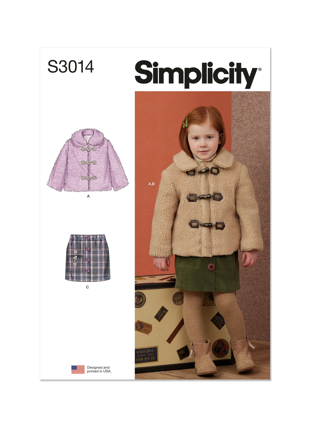 Simplicity Sewing Pattern Children's Jacket and Skirts (PDF) 1 Simplicity Sewing Pattern Children's Jacket and Skirts (PDF)