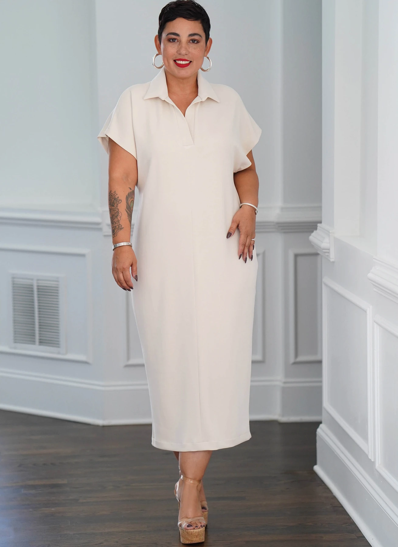 Simplicity Sewing Pattern Misses' Knit Dress in Two Lengths by Mimi G Style (PDF) 3 Simplicity Sewing Pattern Misses' Knit Dress in Two Lengths by Mimi G Style (PDF)