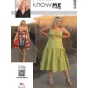 Know Me Sewing Pattern Misses' Crop Top and Skirt by Alisha Grace