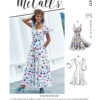 McCall's Sewing Pattern Misses' Dresses & Belt