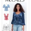 McCall's Sewing Pattern Misses' Tops (PDF) 14 McCall's Sewing Pattern Misses' Tops (PDF)