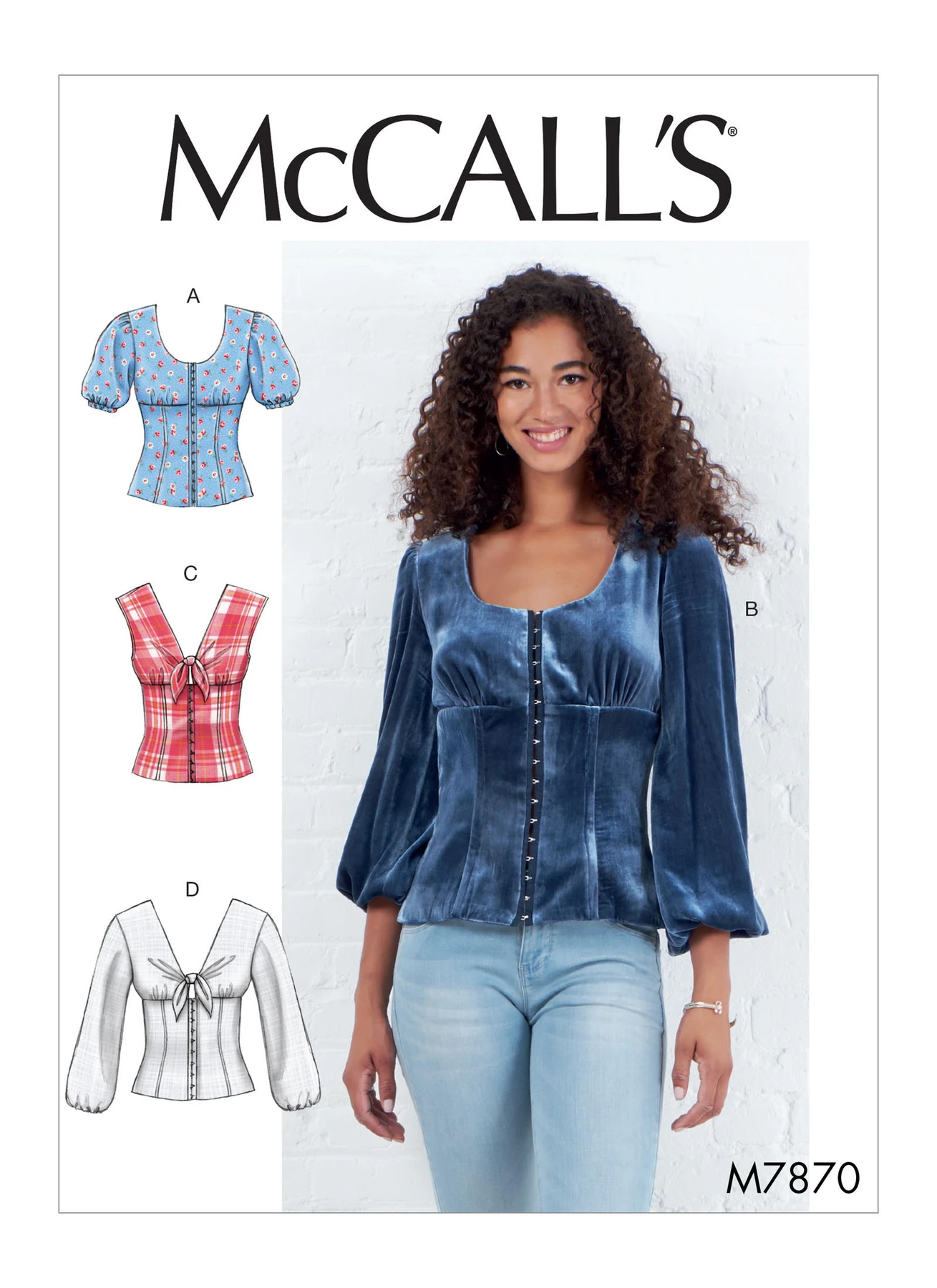 McCall's Sewing Pattern Misses' Tops (PDF) 1 McCall's Sewing Pattern Misses' Tops (PDF)