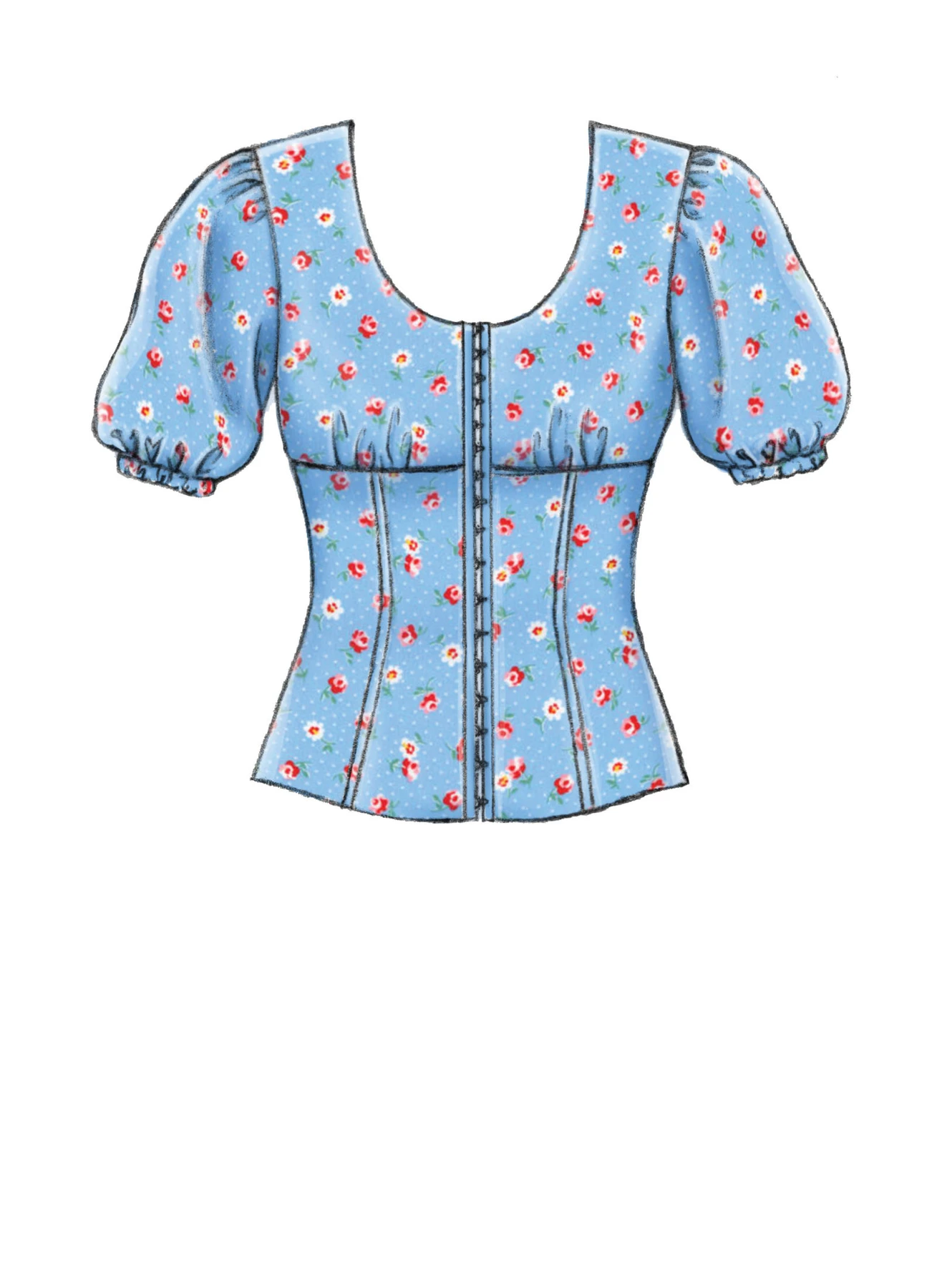 McCall's Sewing Pattern Misses' Tops (PDF) 3 McCall's Sewing Pattern Misses' Tops (PDF)