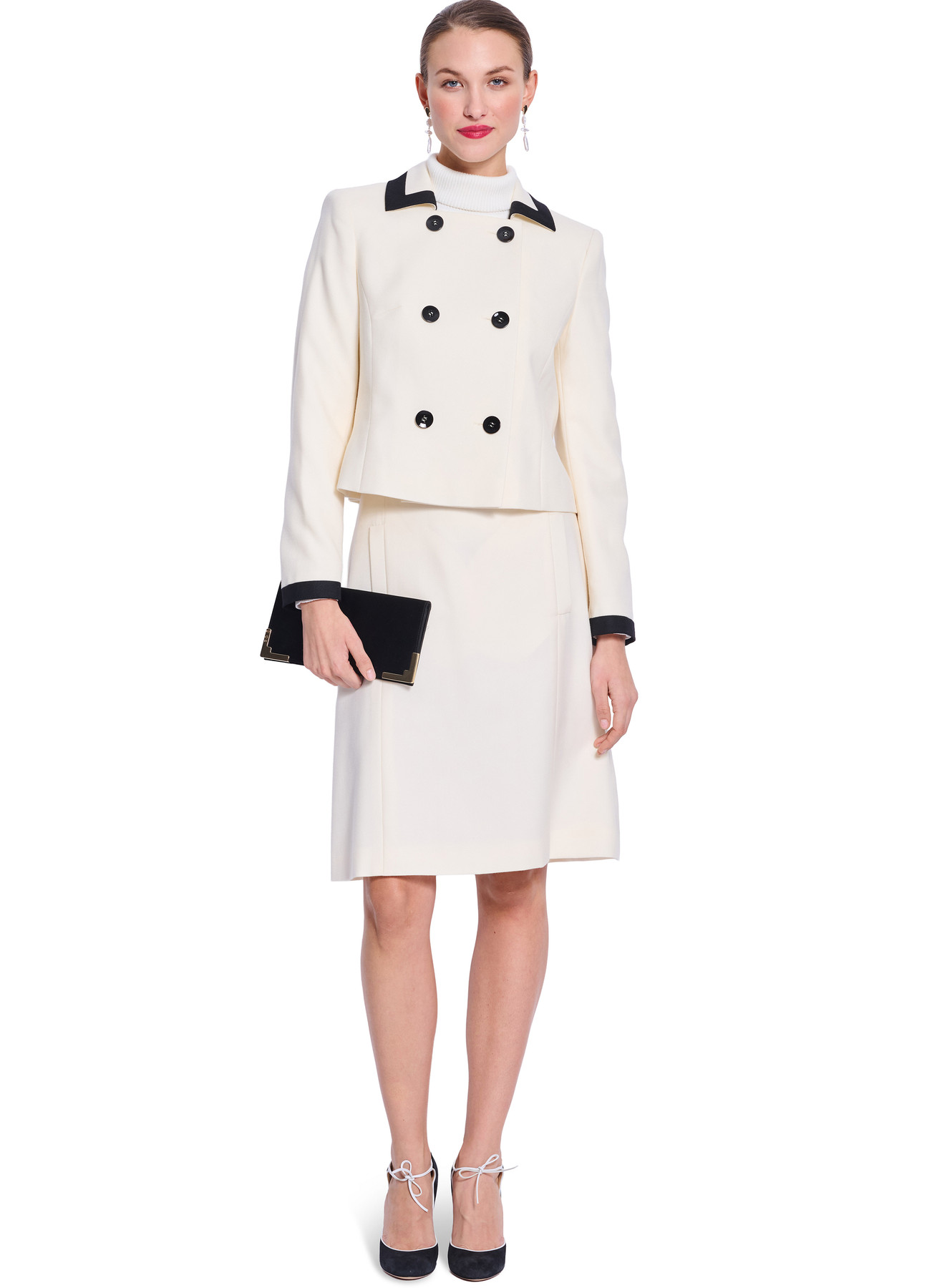 Burda Style Pattern 5617 Misses' Jacket and Skirt 4 Burda Style Pattern 5617 Misses' Jacket and Skirt