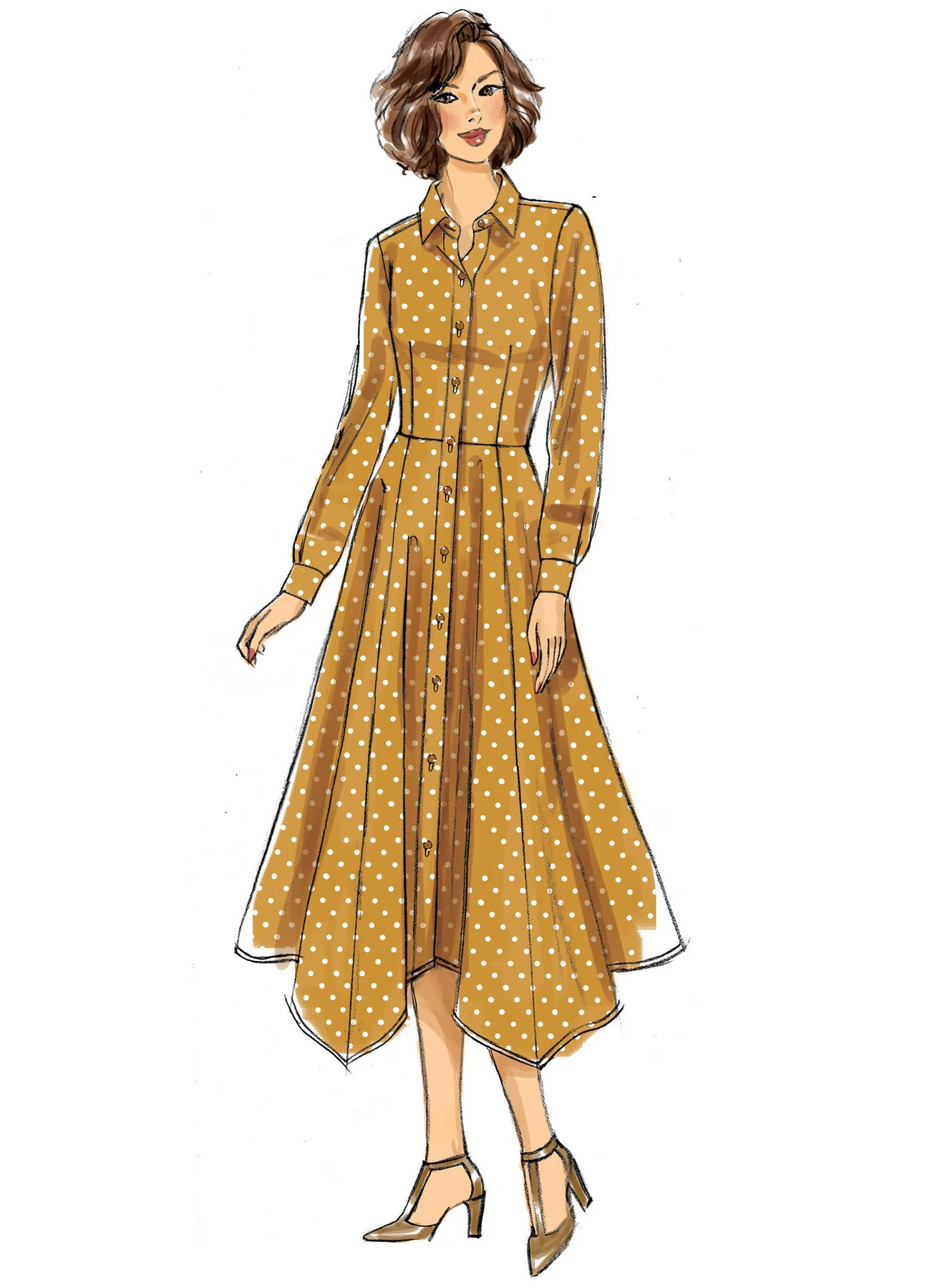 Butterick Sewing Pattern Misses' Dress (PDF) 3 Butterick Sewing Pattern Misses' Dress (PDF)
