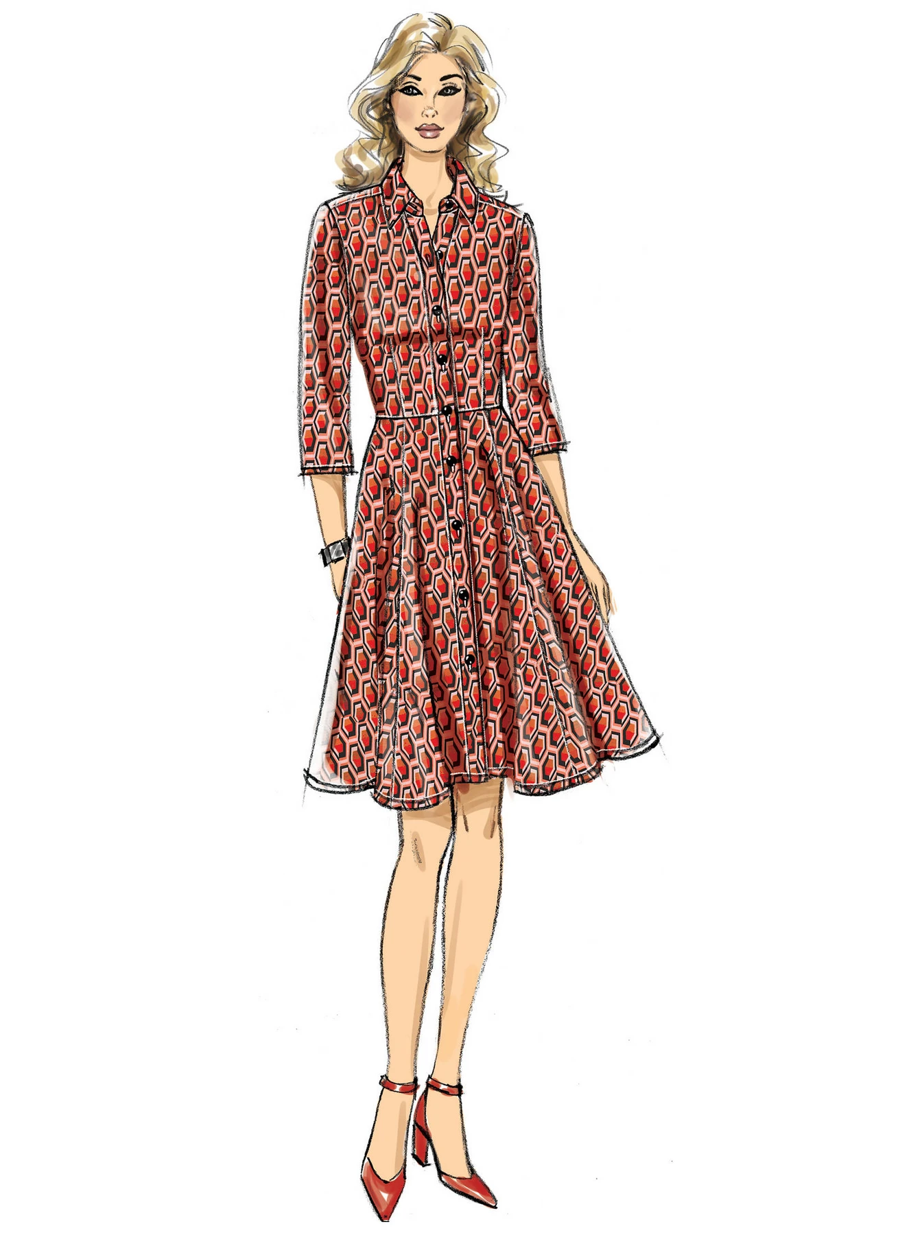 Butterick Sewing Pattern Misses' Dress (PDF) 4 Butterick Sewing Pattern Misses' Dress (PDF)