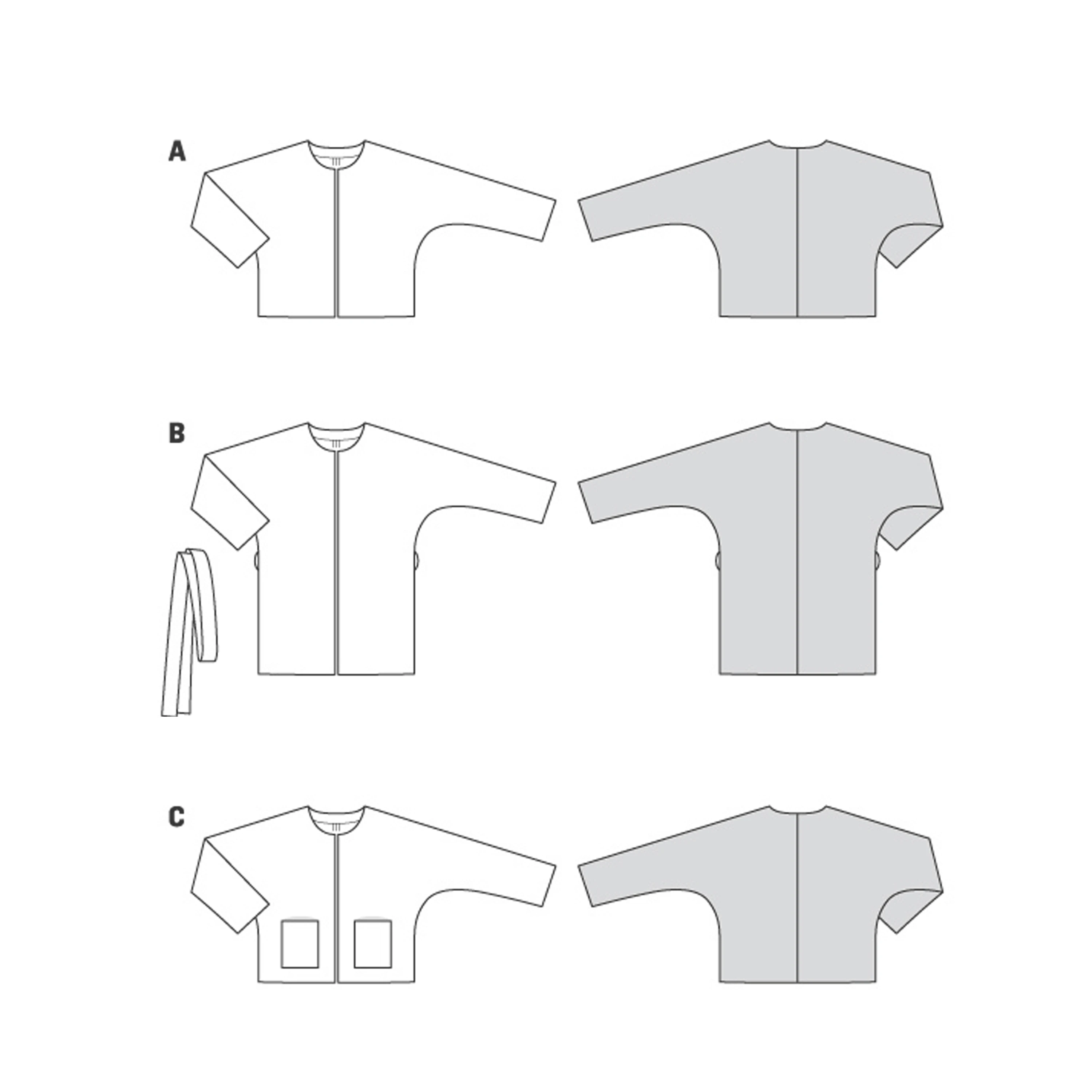 Burda Style Sewing Pattern Misses' Jackets 9 Burda Style Sewing Pattern Misses' Jackets