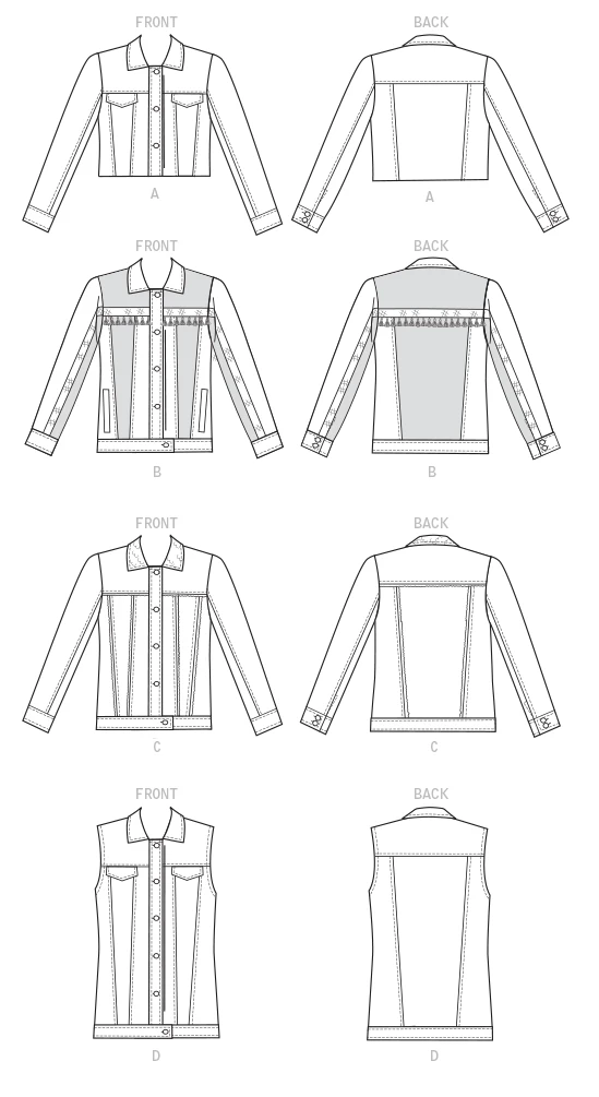 McCall's Sewing Pattern Misses' Jackets and Vest 9 McCall's Sewing Pattern Misses' Jackets and Vest