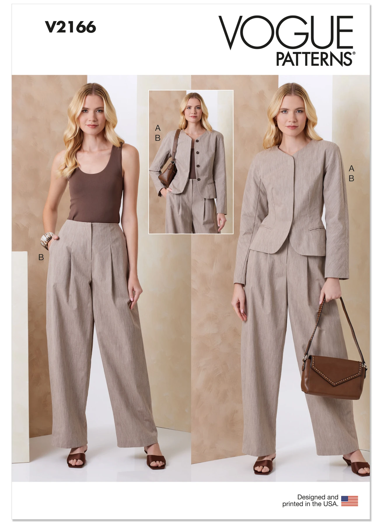 Vogue Patterns Misses' Jacket and Pants 1 Vogue Patterns Misses' Jacket and Pants