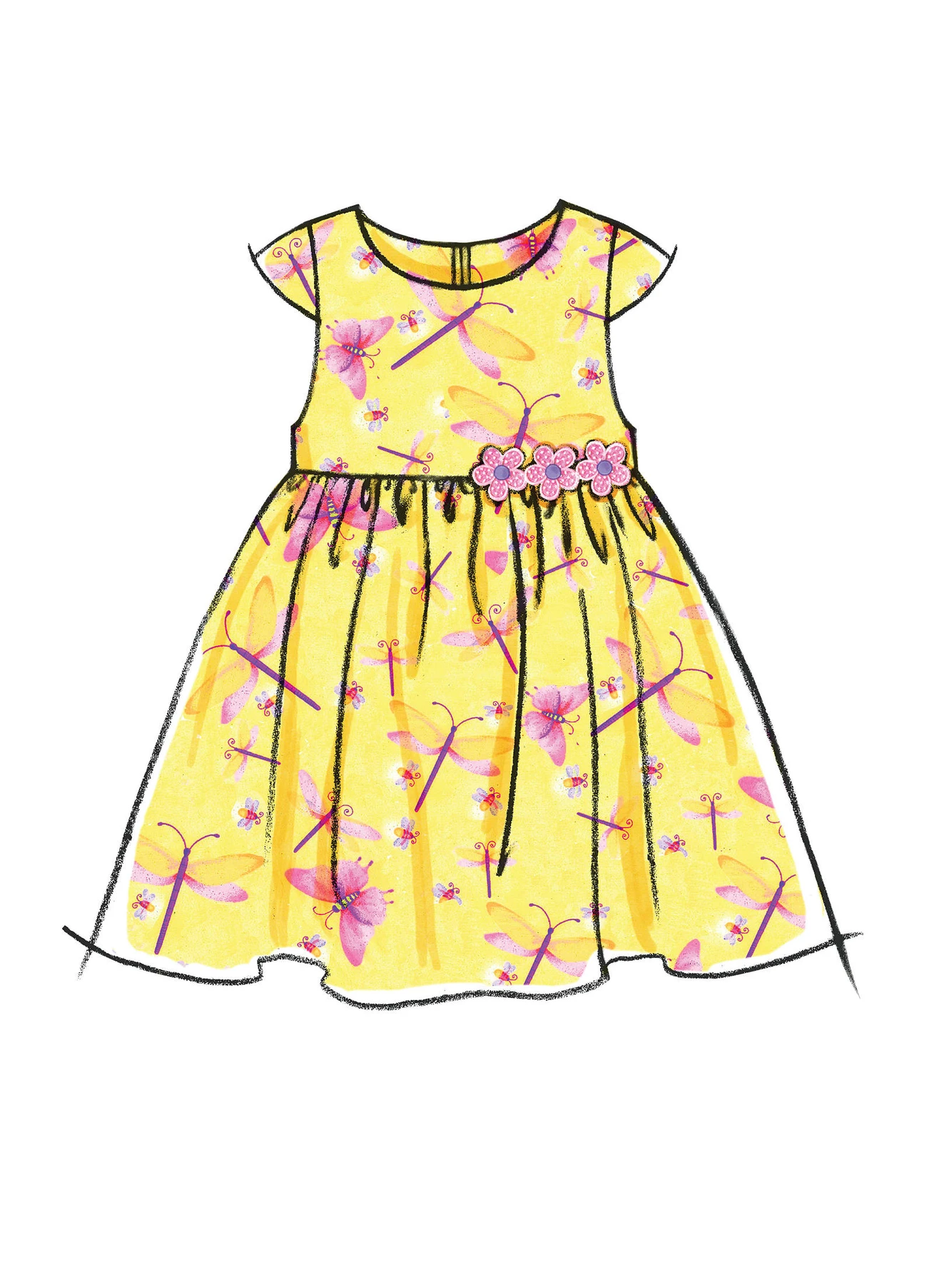 McCall's Sewing Pattern Infants' Lined Dirndl Dresses, Panties and Headband 5 McCall's Sewing Pattern Infants' Lined Dirndl Dresses, Panties and Headband