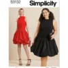 Simplicity Sewing Pattern Misses' and Women's Dress in Two Lengths with Petite Lines 17 Simplicity Sewing Pattern Misses' and Women's Dress in Two Lengths with Petite Lines