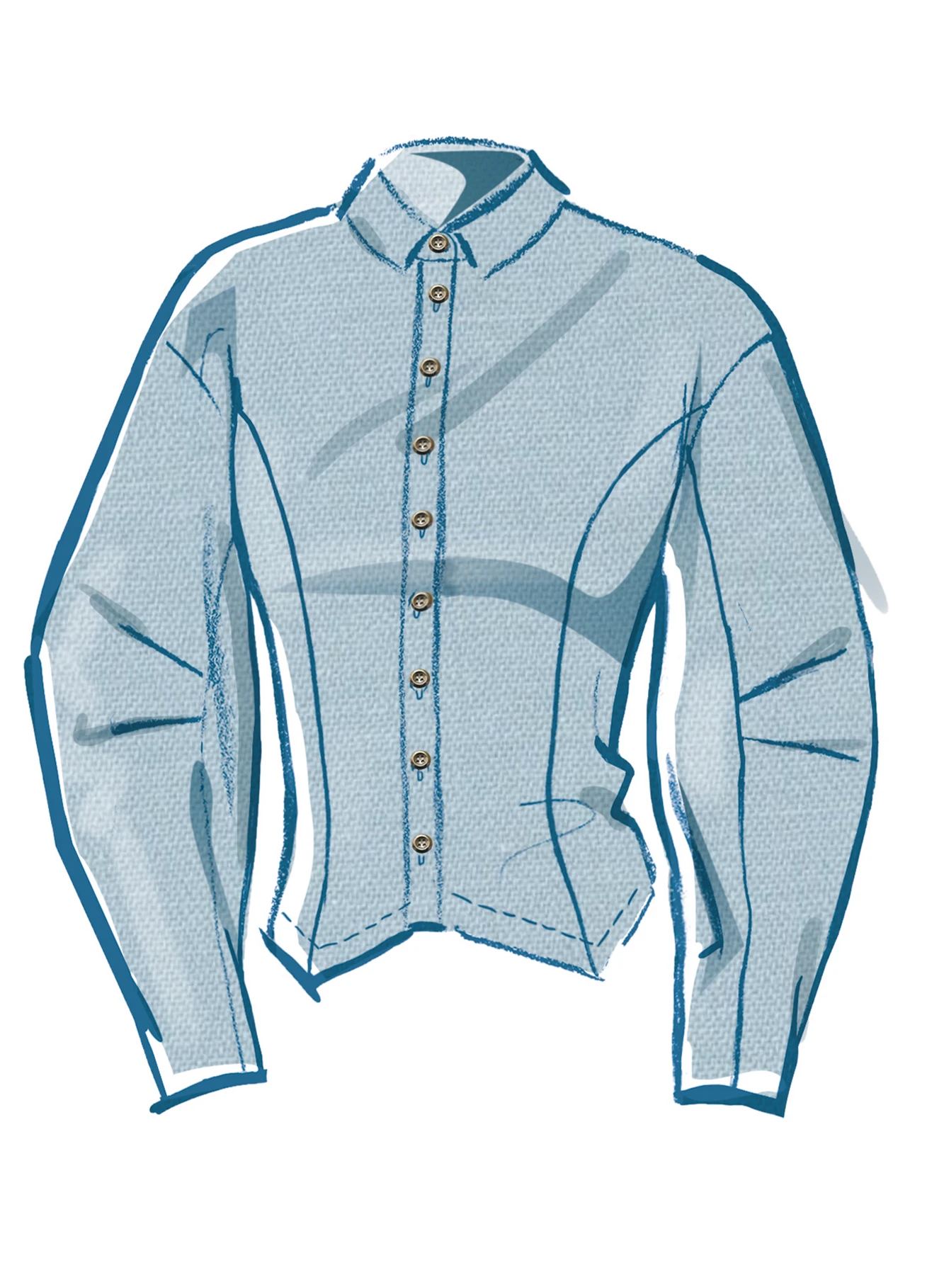 McCall's Sewing Pattern Misses' Shirt in Two Lengths (PDF) 3 McCall's Sewing Pattern Misses' Shirt in Two Lengths (PDF)