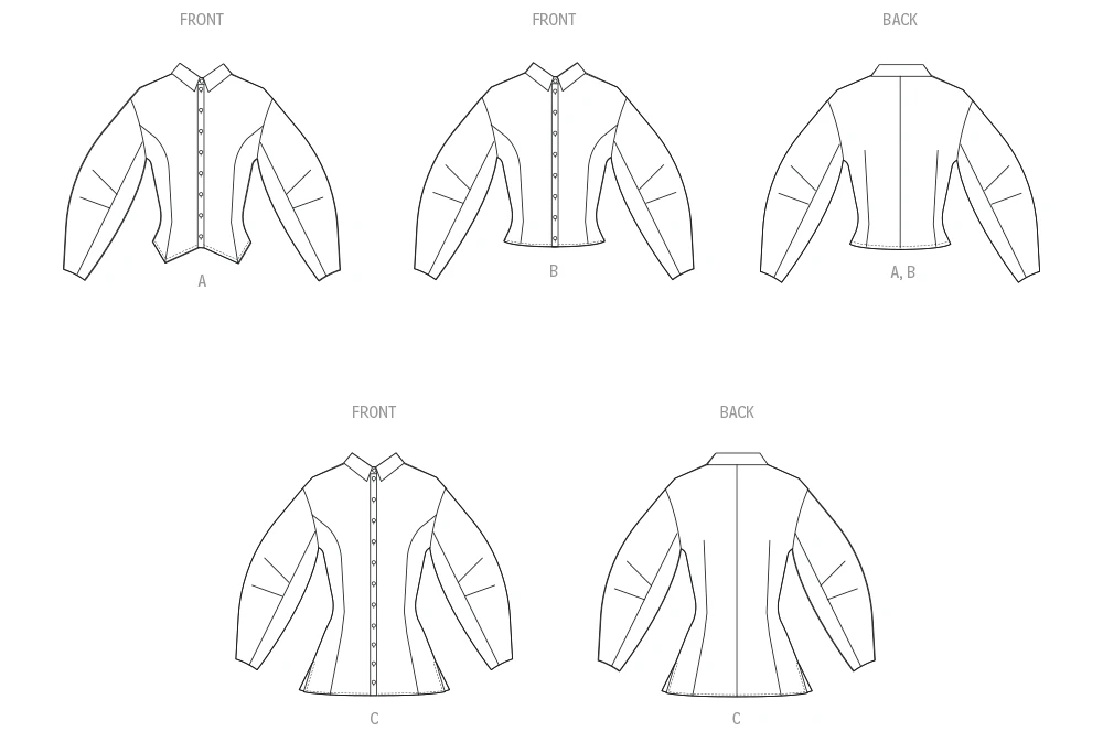 McCall's Sewing Pattern Misses' Shirt in Two Lengths (PDF) 8 McCall's Sewing Pattern Misses' Shirt in Two Lengths (PDF)