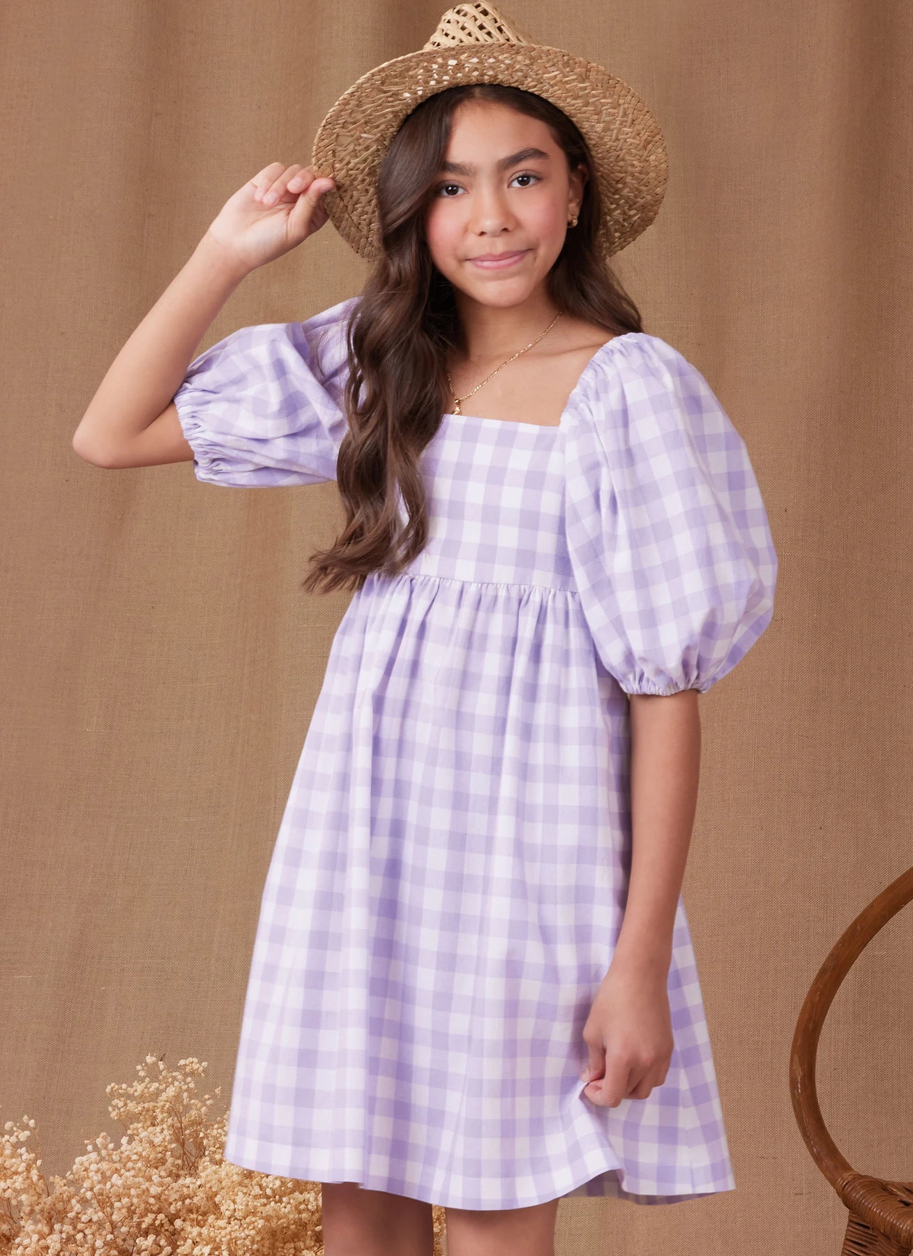 Simplicity Sewing Pattern Girls' Dress With Back Bodice and Length Variations 2 Simplicity Sewing Pattern Girls' Dress With Back Bodice and Length Variations