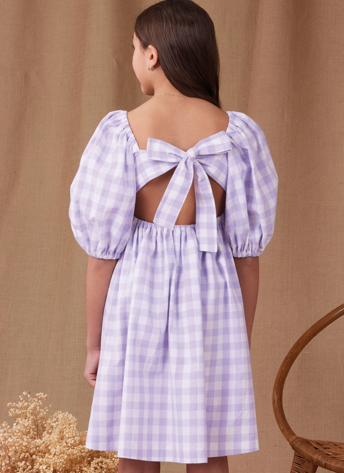 Simplicity Sewing Pattern Girls' Dress With Back Bodice and Length Variations 6 Simplicity Sewing Pattern Girls' Dress With Back Bodice and Length Variations