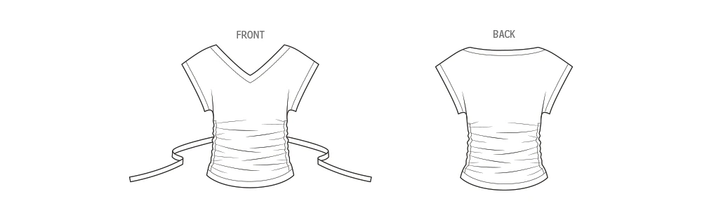 McCall's Sewing Pattern Misses' Dolman Sleeve Top (PDF) 7 McCall's Sewing Pattern Misses' Dolman Sleeve Top (PDF)