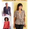 Butterick Sewing Pattern Misses' Tops (PDF)