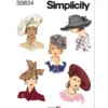 Simplicity Sewing Pattern Misses' Hats in Five Styles (PDF) 18 Simplicity Sewing Pattern Misses' Hats in Five Styles (PDF)
