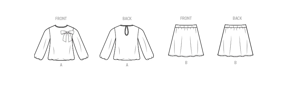 Simplicity Sewing Pattern Children's and Girls' Two-Piece Dress (PDF) 14 Simplicity Sewing Pattern Children's and Girls' Two-Piece Dress (PDF)