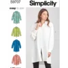 Simplicity Sewing Pattern Misses' Shirts 13 Simplicity Sewing Pattern Misses' Shirts