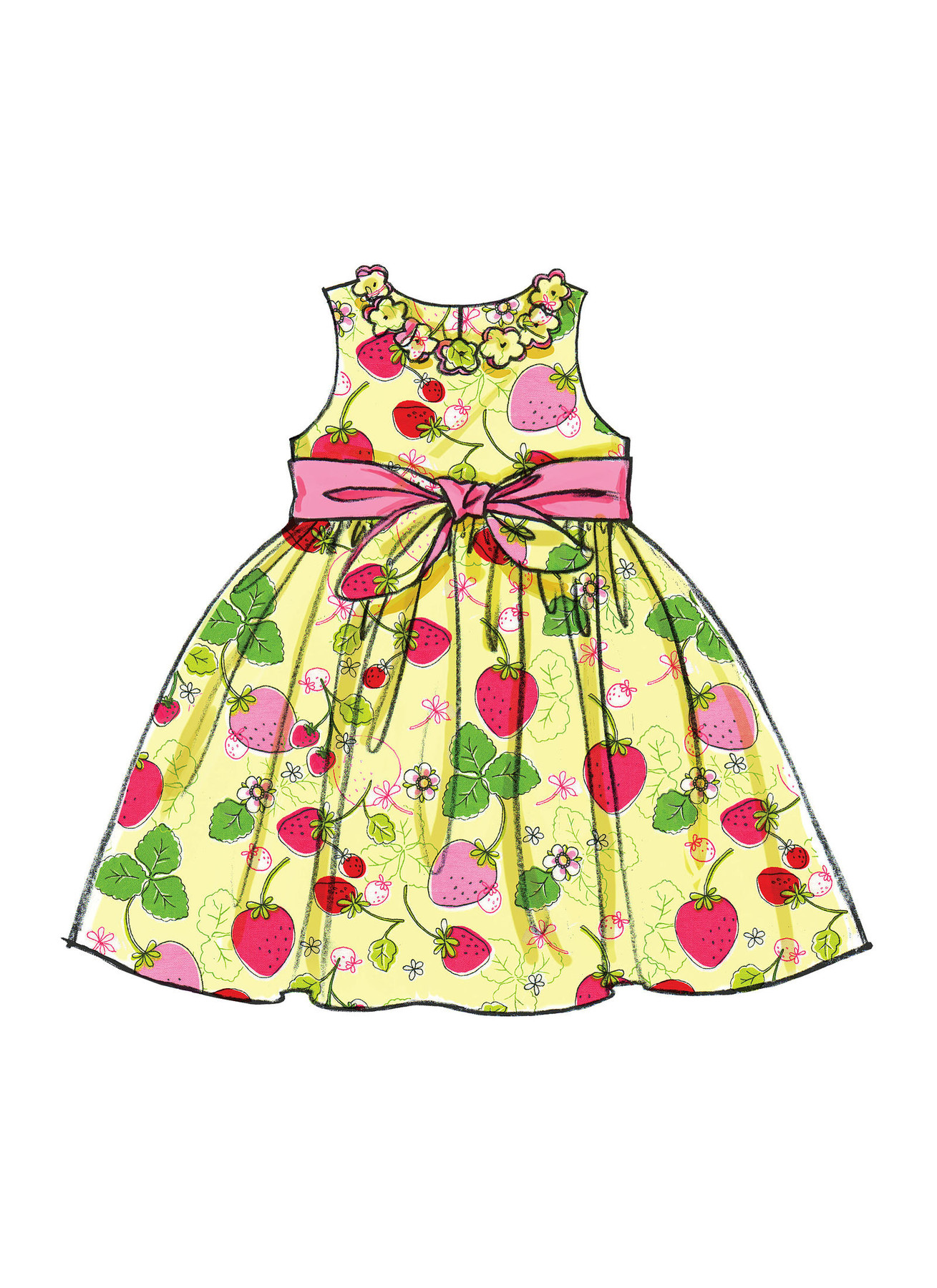 McCall's Sewing Pattern Children's/Girls' Lined Dirndl Dresses (PDF) 5 McCall's Sewing Pattern Children's/Girls' Lined Dirndl Dresses (PDF)