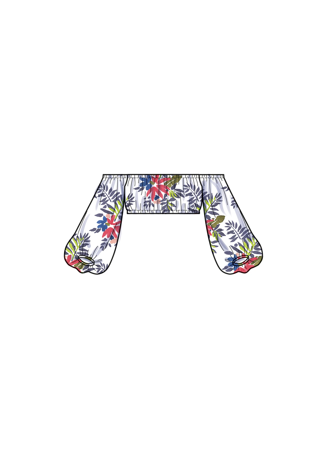 New Look Sewing Pattern Misses' Top and Pants 3 New Look Sewing Pattern Misses' Top and Pants