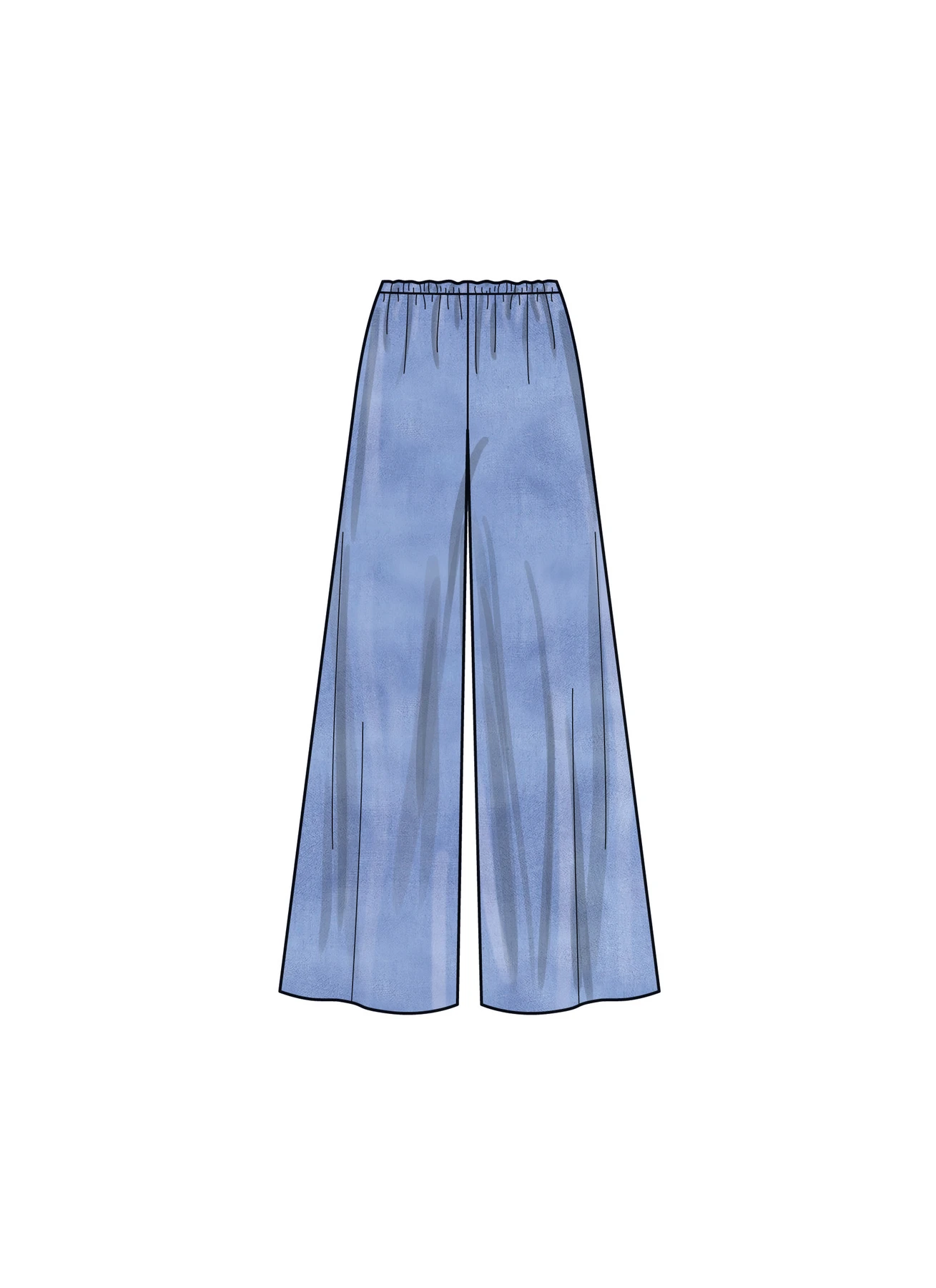 New Look Sewing Pattern Misses' Top and Pants 6 New Look Sewing Pattern Misses' Top and Pants