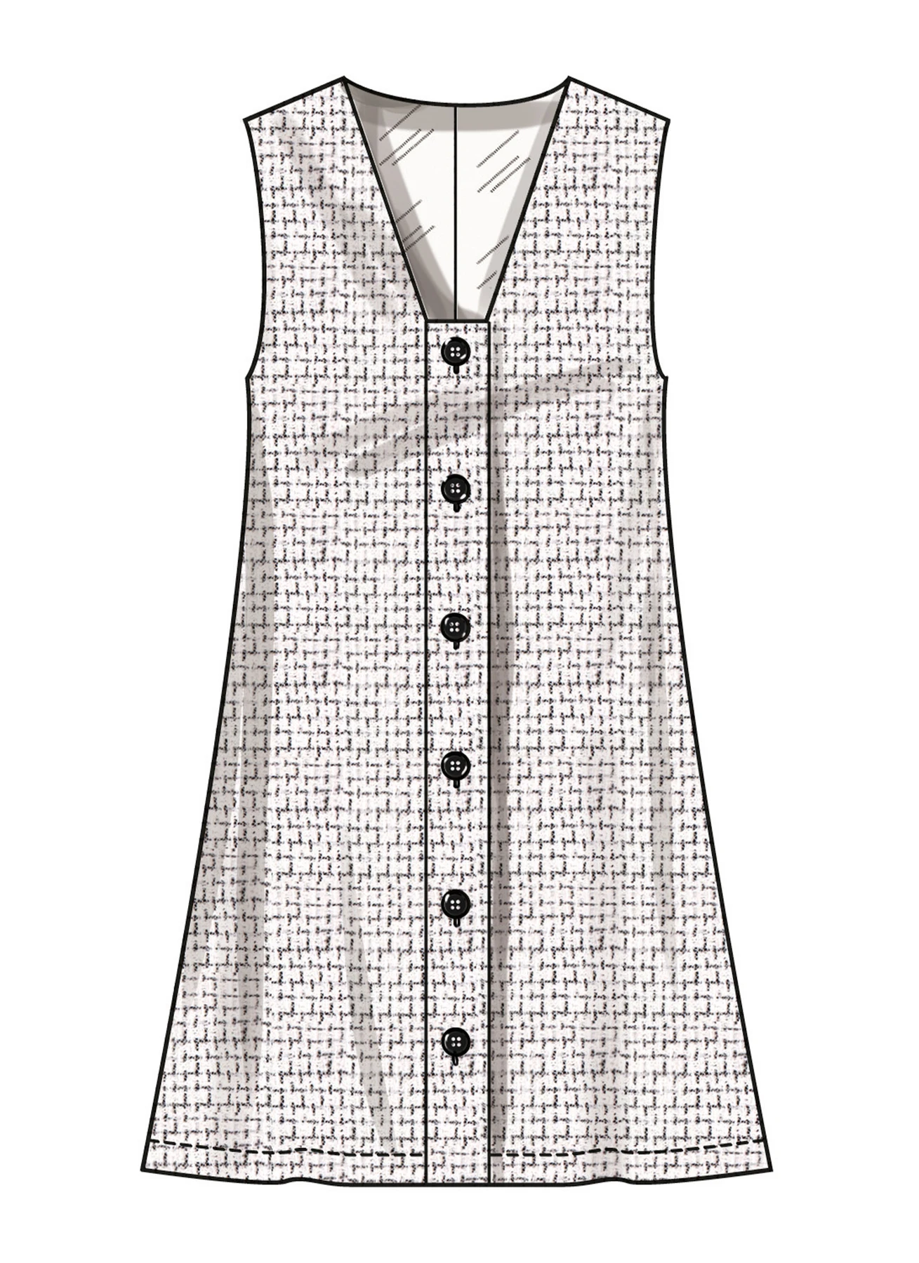 Simplicity Sewing Pattern Misses' and Miss Petite Jumper (PDF) 3 Simplicity Sewing Pattern Misses' and Miss Petite Jumper (PDF)