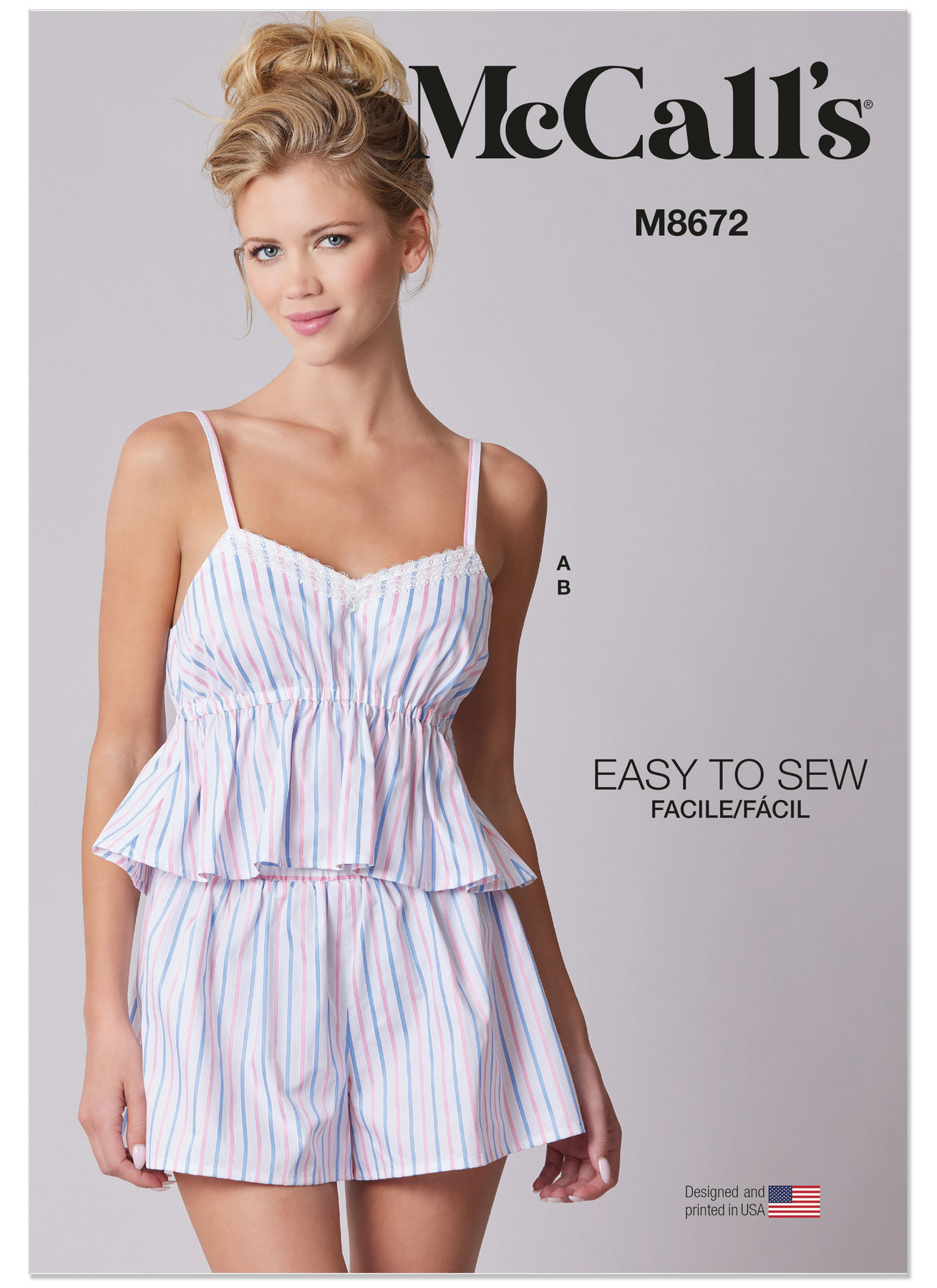 McCall's Sewing Pattern Misses' Pajama Set (PDF) 1 McCall's Sewing Pattern Misses' Pajama Set (PDF)
