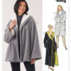 New Look Sewing Pattern Misses' Coat in Two Lengths and Jacket 12 New Look Sewing Pattern Misses' Coat in Two Lengths and Jacket