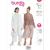 Burda Style Sewing Pattern 5883 Misses' Jacket & Coat (PDF)