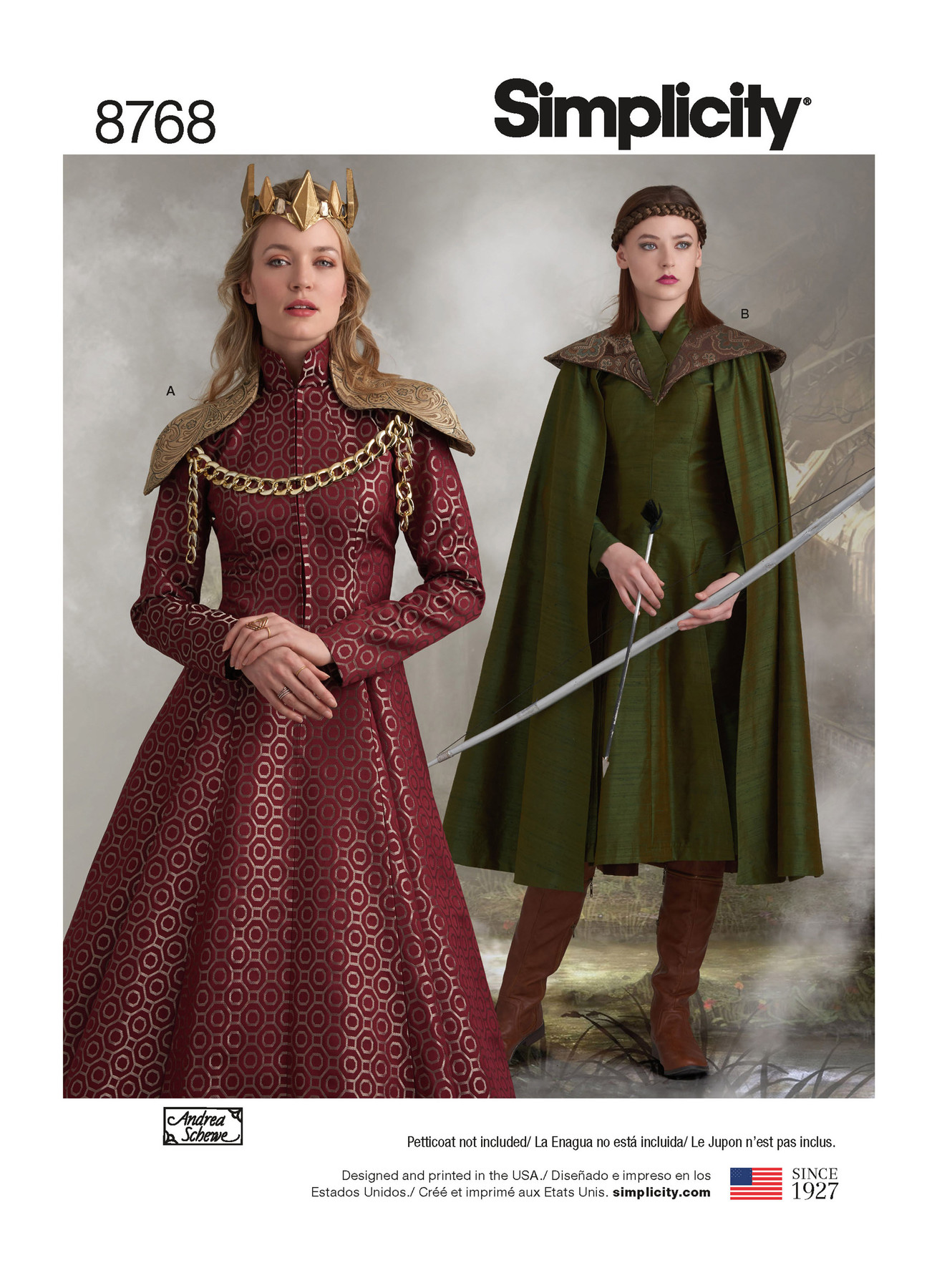 Simplicity Sewing Pattern Misses' Fantasy Costumes 1 Simplicity Sewing Pattern Misses' Fantasy Costumes