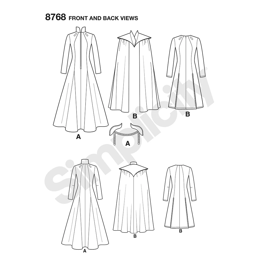 Simplicity Sewing Pattern Misses' Fantasy Costumes 9 Simplicity Sewing Pattern Misses' Fantasy Costumes