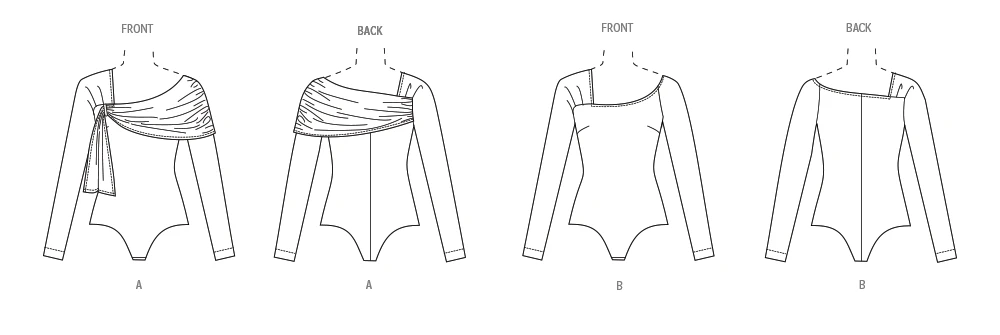 Vogue Patterns Misses' Bodysuits 9 Vogue Patterns Misses' Bodysuits