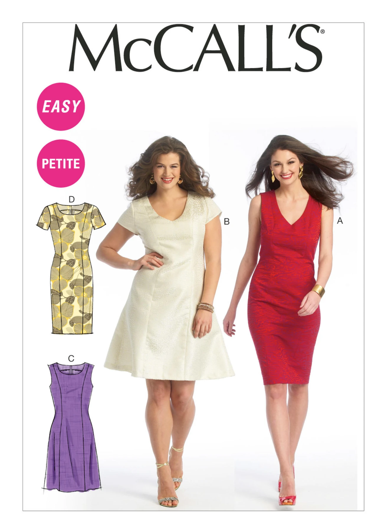 McCall's Sewing Pattern Misses'/Miss Petite/Women's/Women's Petite Dresses (PDF) 1 McCall's Sewing Pattern Misses'/Miss Petite/Women's/Women's Petite Dresses (PDF)