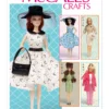 McCall's Sewing Pattern Retro-Style Clothes and Accessories for 11¬?" Doll (PDF)