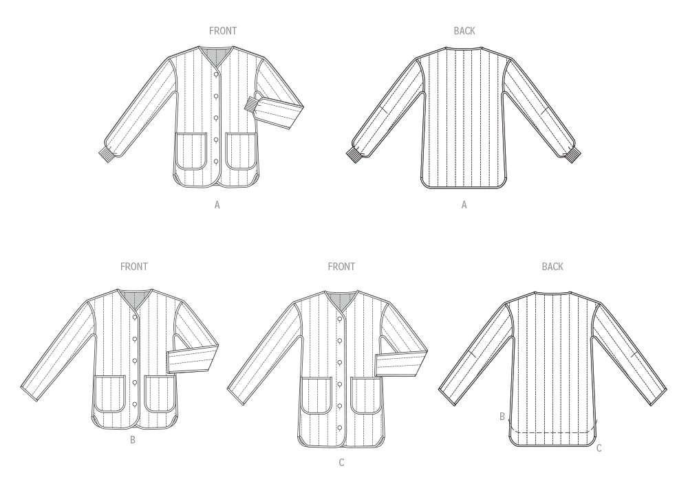 McCall's Sewing Pattern Misses' Jacket with Sleeve and Length Variations (PDF) 8 McCall's Sewing Pattern Misses' Jacket with Sleeve and Length Variations (PDF)