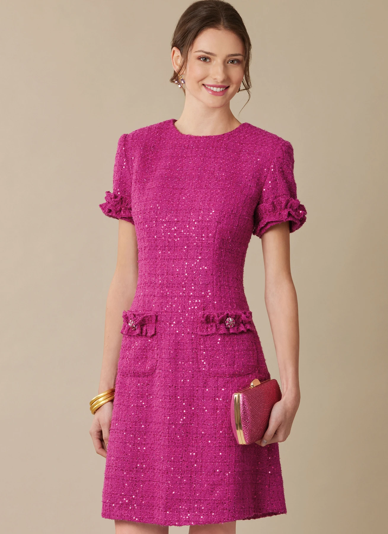 McCall's Sewing Pattern Misses' Dress with Sleeve Variations (PDF) 2 McCall's Sewing Pattern Misses' Dress with Sleeve Variations (PDF)