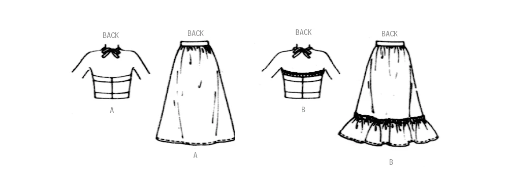 McCall's Sewing Pattern 1970s Misses' Top and Skirt by Laura Ashley (PDF) 10 McCall's Sewing Pattern 1970s Misses' Top and Skirt by Laura Ashley (PDF)