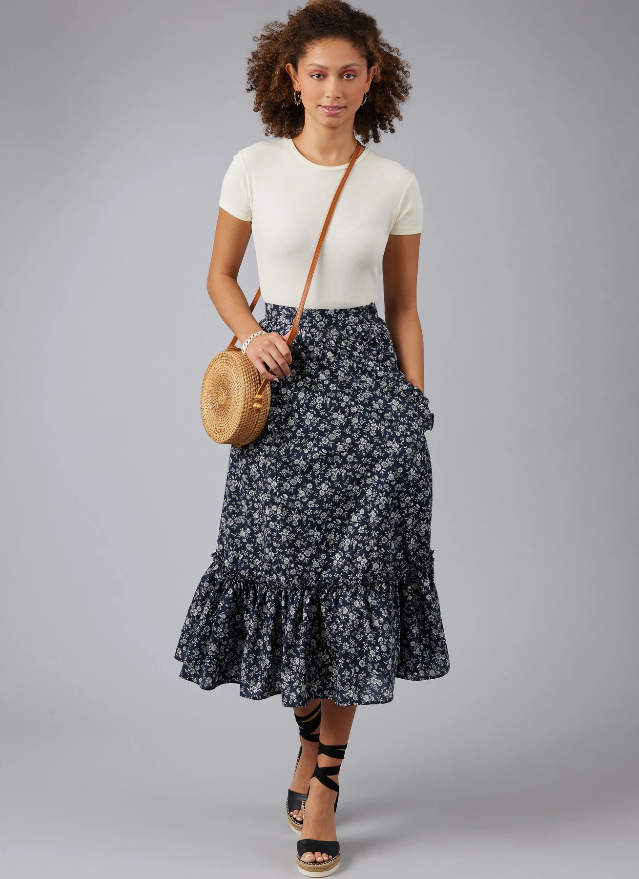 McCall's Sewing Pattern 1970s Misses' Top and Skirt by Laura Ashley (PDF) 7 McCall's Sewing Pattern 1970s Misses' Top and Skirt by Laura Ashley (PDF)