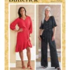 Butterick Sewing Pattern Misses' Dress, Jumpsuit & Sash (PDF)