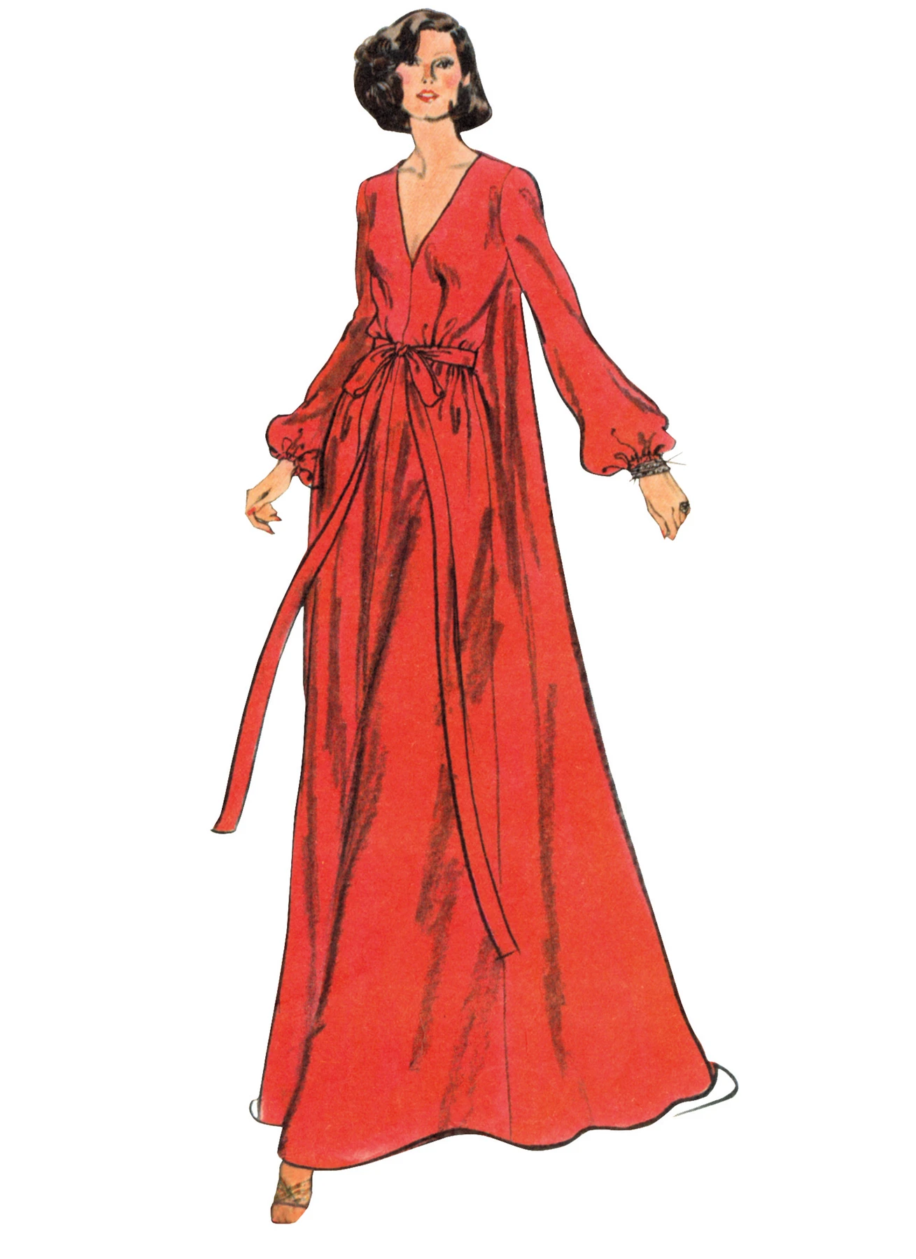 Vogue Patterns 1970s Misses' Loungewear 2 Vogue Patterns 1970s Misses' Loungewear