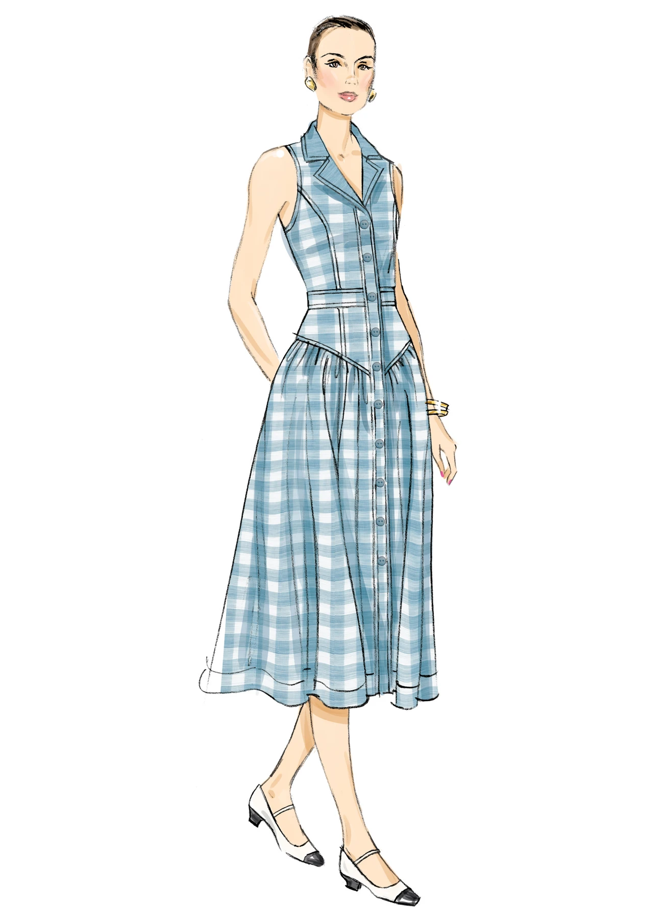 Butterick Sewing Pattern Misses' Dress (PDF) 3 Butterick Sewing Pattern Misses' Dress (PDF)