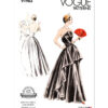 Vogue Patterns 1940s Misses' Evening Dress 17 Vogue Patterns 1940s Misses' Evening Dress
