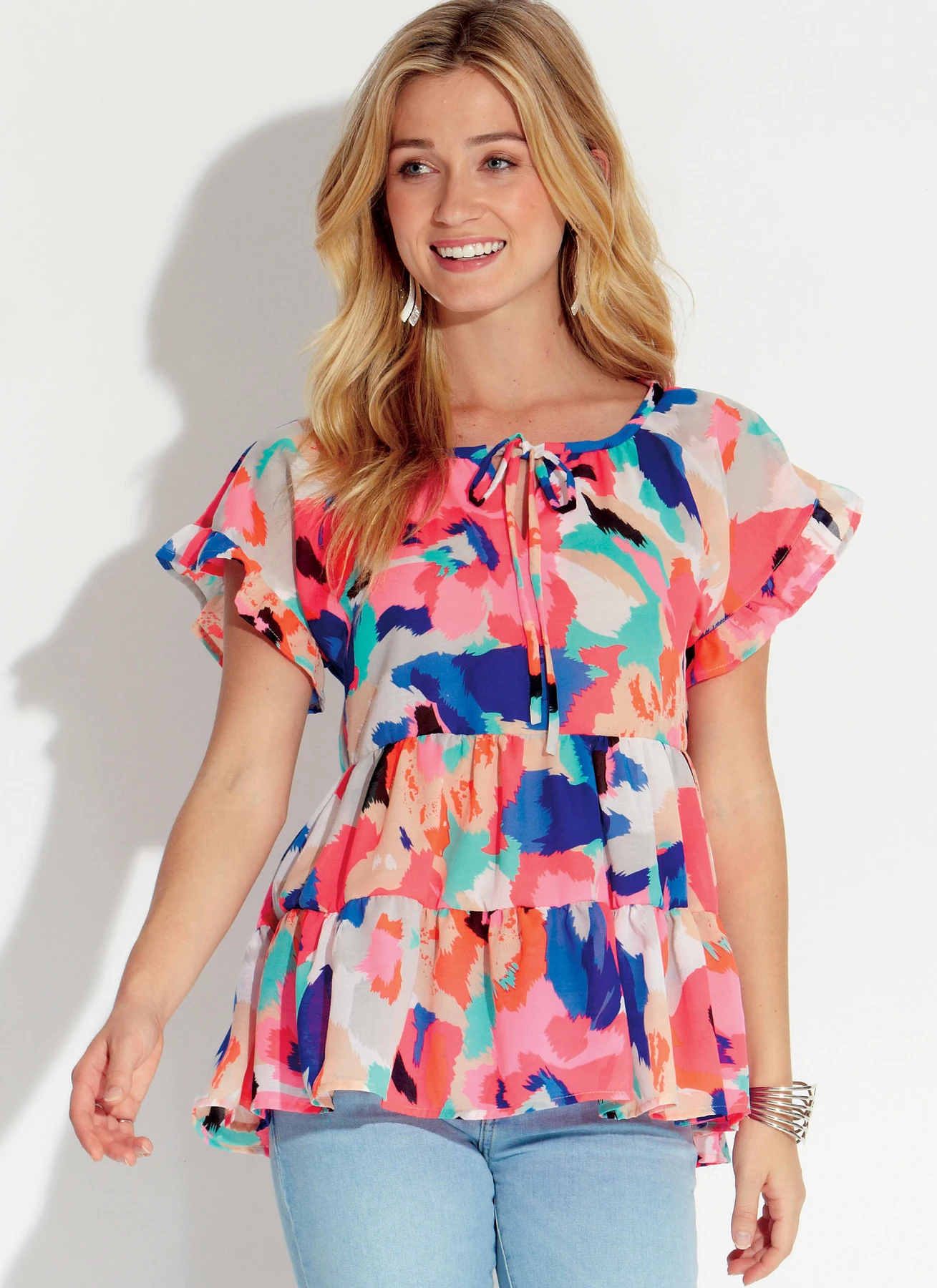 McCall's Sewing Pattern Misses' Split-Neck Tops with Sleeve and Hem Options (PDF) 3 McCall's Sewing Pattern Misses' Split-Neck Tops with Sleeve and Hem Options (PDF)